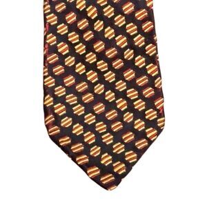 Charvet Place Vendome French Designer 100% Silk Tie